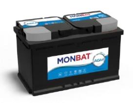 Baterías Monbat MT80AGM - BATERIA MONBAT -AGM- 80AH 840A