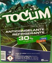 TOCLIM QUIMICOS 30VER5 - ANTICONGELANTE ORG. 30% VERDE 5L