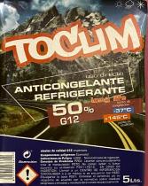 TOCLIM QUIMICOS 50ROS5 - ANTICONGELANTE ORG. 50% ROSA 5L